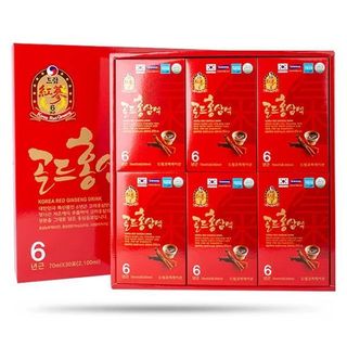 SÂM HOÀNG DIỆU - Nước Hồng Sâm Chén Dream 6 Năm Tuổi Hàn Quốc - Hộp 30 Gói x 70ml