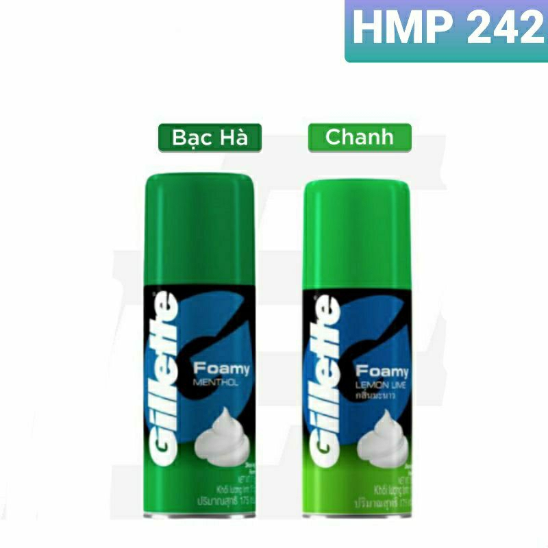 Bọt cạo râu GILLETTE 175ml