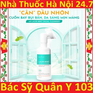 Sữa rửa mặt bạc hà kiềm dầu Dr Lacir 150ml (drlacir) lacir mint facial cleanser giảm bóng dầu