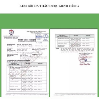 10 lọ kem mỡ minh hùng