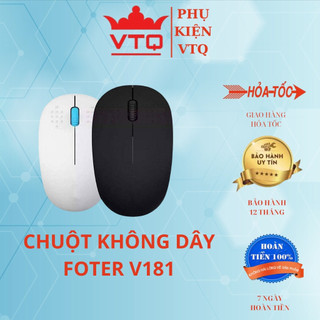 Chuột không dây FOTER V181,đơn giản ,tiện dụng.tặng kèm pin AA