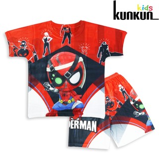 Quần áo trẻ em Kunkun Kid chất thun lạnh co giãn 4 chiều in 3D TP606 size đại từ 10-60kg
