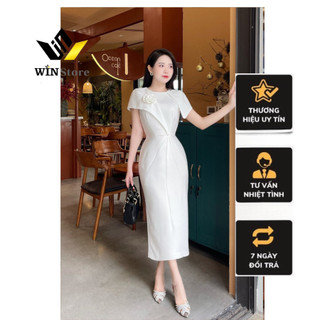  Váy thiết kế body đính hoa Y68 dành cho nữ đi tiệc đi làm đi chơi   có cả bigsize  