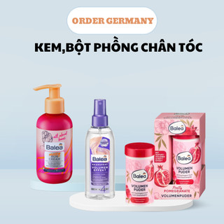 Bột phồng tóc, kem, xịt tạo kiểu tóc, dưỡng tóc, nước hoa dưỡng tóc Balea và Isana của Đức- Đủ Bill
