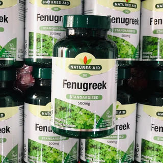Viên lợi sữa Cỏ Cà Ri Fenugreek 500mg Anh 90 viên