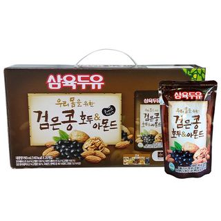 SÂM HOÀNG DIỆU -  Sữa đậu đen, óc chó, hạnh nhân chính hãng Sahmyook 190ml bịch