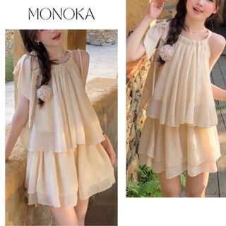 Set đồ nữ tiểu thư áo cổ yếm có dây thắt nơ form rộng + chân váy đầm ngắn xòe có quần bánh bèo nữ tính đi biển T334G