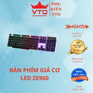 Bàn phím Led giả cơ ZONRWEE ZE-960 bảo hành 6 tháng.shopphukienvtq