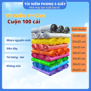 [Đủ màu–Siêu Dày-Đủ size] Túi gói hàng niêm phong tự dính - túi đóng hàng chuyển phát nhanh có sẵn keo dính – 5 GIÂY