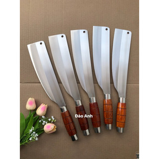 Dao chặt gà vịt - chặt dừa thép trắng không gỉ - sắc bén