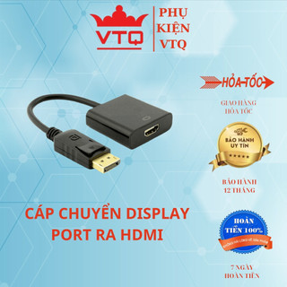 Cáp chuyển đổi display port ra hdmi,Dây Cáp Chuyển Displayport sang Cổng HDMI.shopphukienvtq