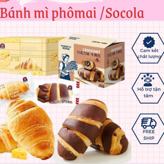 Bánh mì sừng bò nhân phômai /socola chảy/ nhân trái bơ