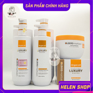 Dầu Gội Olexrs Luxury Hair Salon 500ml 960ml – Phục Hồi Tóc Hư Tổn, Ngăn Rụng, Dưỡng Tóc Mềm Mượt