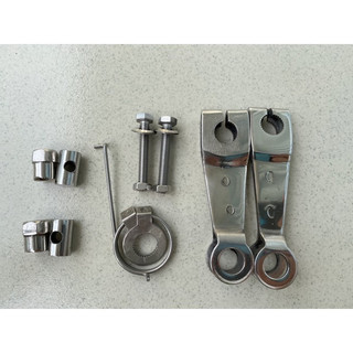 LẺ | Bát thắng trước sau xe máy inox (bán lẻ)