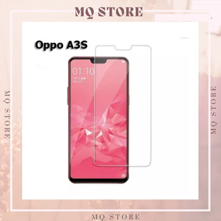Kính cường lưc Oppo A3s trong suốt không full Glass 9H