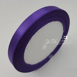 Ruy Băng Lụa 1cm Đủ Màu Cuộn 22 Yard.