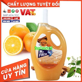 [THƠM- SẠCH SÀN NHÀ]- Nước thơm lau sàn Mr.Fresh 1.1L