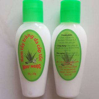 1 chai kem tẩy trắng cấp tốc nha đam như ngọc 30g