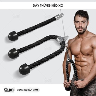 Dây Thừng Kéo Xô Tập Cơ- Tay Kéo Tập Cơ Xô, Cơ Bụng