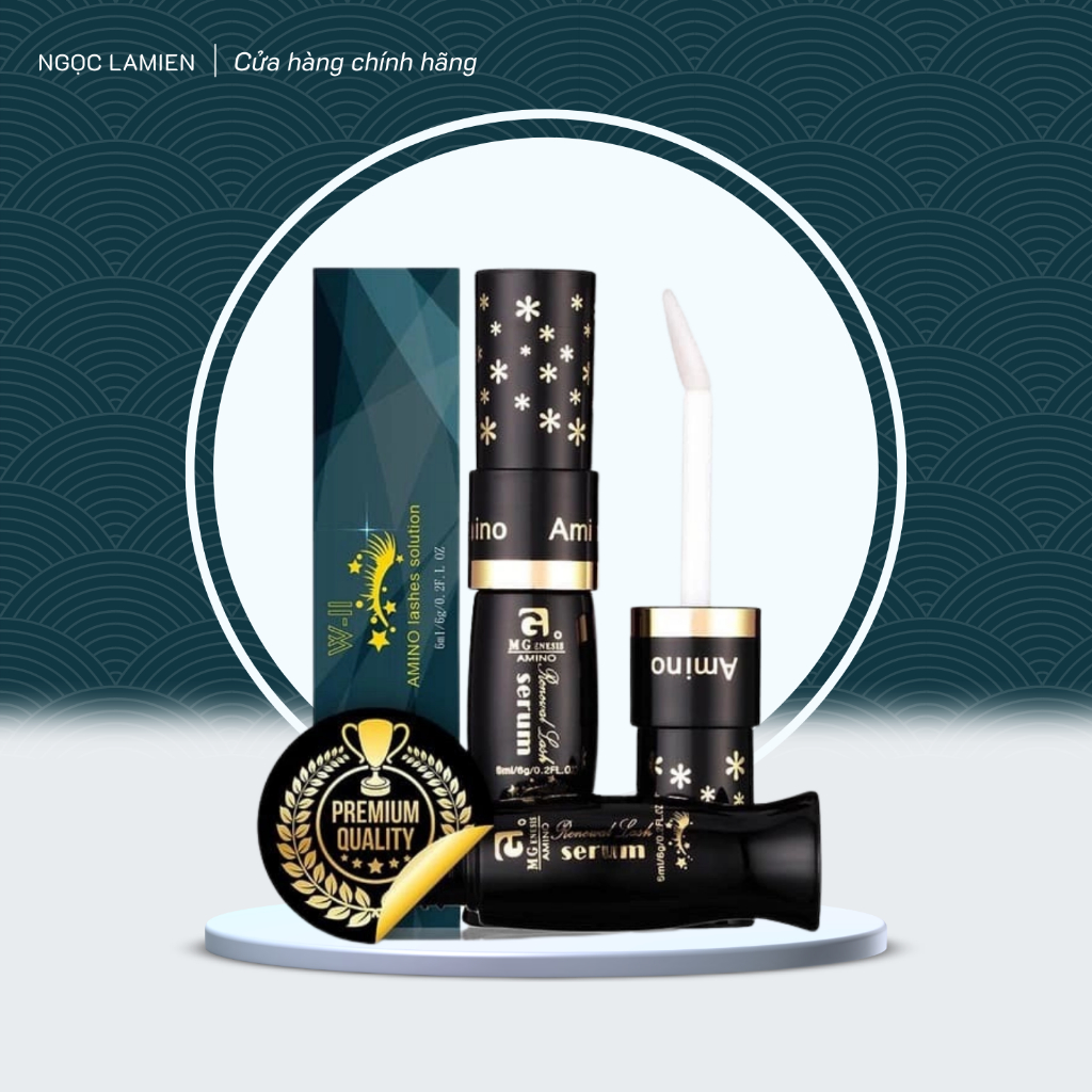 Dưỡng Mi Amino Lashes Solution, kích mi mọc dài 5ml