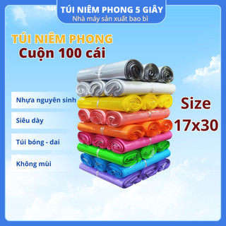 [Siêu Dày size 17x30] Túi gói hàng niêm phong tự dính - Túi đóng hàng chuyển phát nhanh- 5 GIÂY