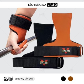 Găng Tay Gym VALEO, Dây Kéo Lưng VALEO | Quấn Cổ Tay Lifting Strap Da Valeo Nhập Khẩu Chính Hãng