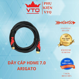 Dây cáp tín hiệu HDMI 1.5m, 3m, 5m 8.0 chuẩn 1.4v lõi đồng. bảo hành 3 tháng.shopphukienvtq