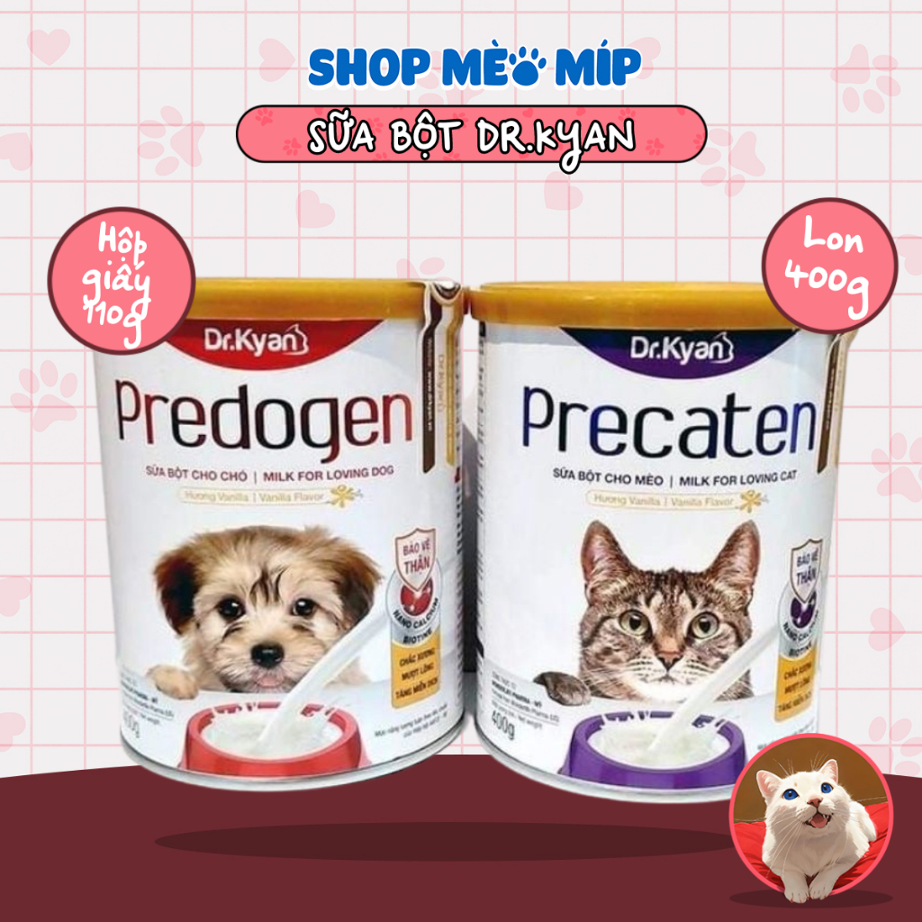 Sữa bột cho Chó Mèo Dr.Kyan