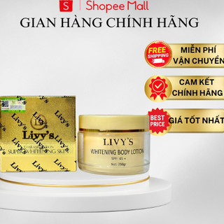 Kem body LIVY"S Vàng cao cấp dưỡng da chống nắng