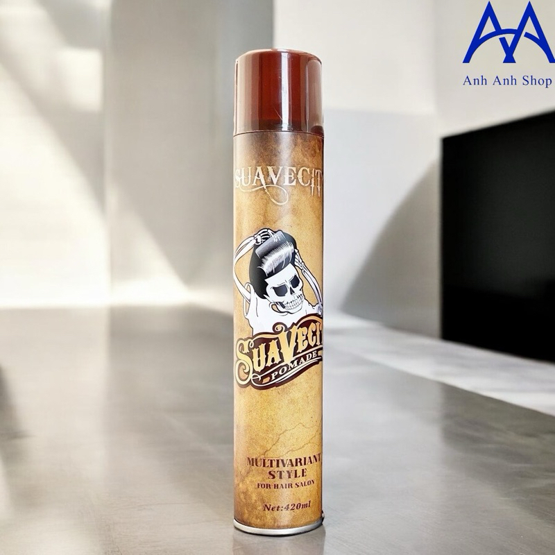 (Đi đơn từ 3 chai) Gôm Xịt Tạo Kiểu Tóc SUAVECITO MULTIVARIANT 400ml