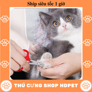 Kéo cắt móng cho chó mèo, tránh vỡ móng