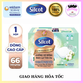 ☘Bông Tẩy Trang Silcot 66 miếng