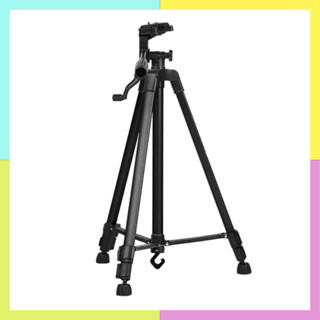Ttripod 3366, kèm giá đỡ điện thoại 3 chân, thu gọn 50cm, cao tối đa 1m4 hoco