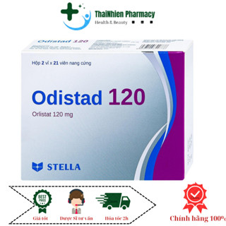 Viên uống giảm cân thải mỡ Odistad 120mg Stella (Orlistat 120mg hộp 42 viên)