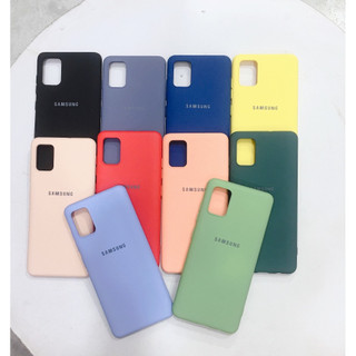 SAMSUNG A51/ A71 ỐP SILICONS CHỐNG BẪN FULL VIỀN NHIỀU MÀU SẮC