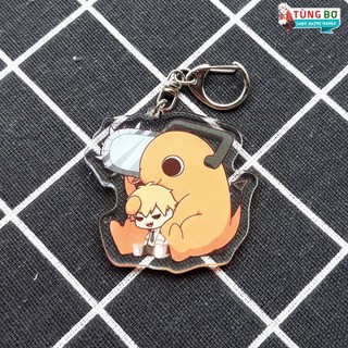 Móc Khóa Anime Chainsaw Man (Ôm Đồ)