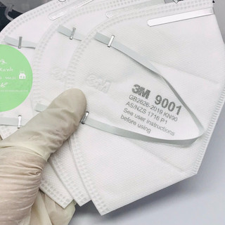 3m chính hãng 9001 cao cấp set 10 cái, khẩu trang n95 người lớn đạt chuẩn AS/NZS P1