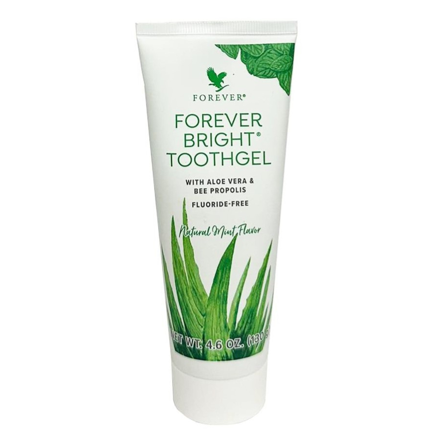 [Mẫu mới] Kem đánh răng lô hội Forever Bright Toothgel - giúp giữ hơi thở thơm lâu hơn – 130 gr/tuýp