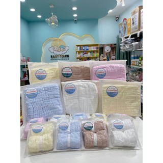 KHĂN SỮA NHỎ VẢI BÔNG 9 LỚP L ‘ ANGE 22X22CM (HÀNG CHÍNH HÃNG) - SET 3 CÁI