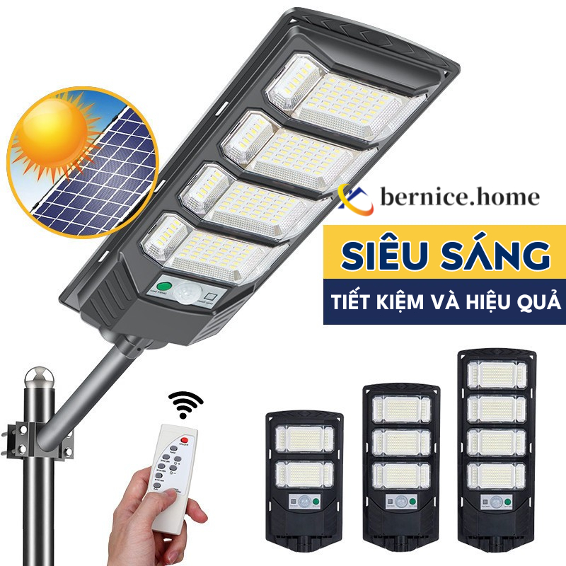  Solar Light Đèn dường LED năng lượng mặt trời ngoài trời sân vườn chống nước 500W 1000W 1500W 2000W 