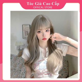 Tóc giả màu xám 😍FREESHIP😍 cả đầu 8136