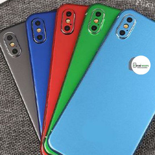 Tấm Dán skin Nhôm Xước FULL ip5 ip8 XR XSMAX 11 PRO MAX FukiShop