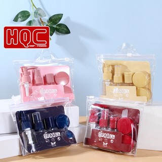 Bộ triết mỹ phẩm mini 7 món đi du lịch đi chơi nhỏ gọn HQC-05