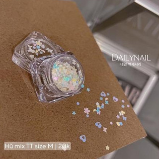 Nhũ mix hình Tone màu Pastel