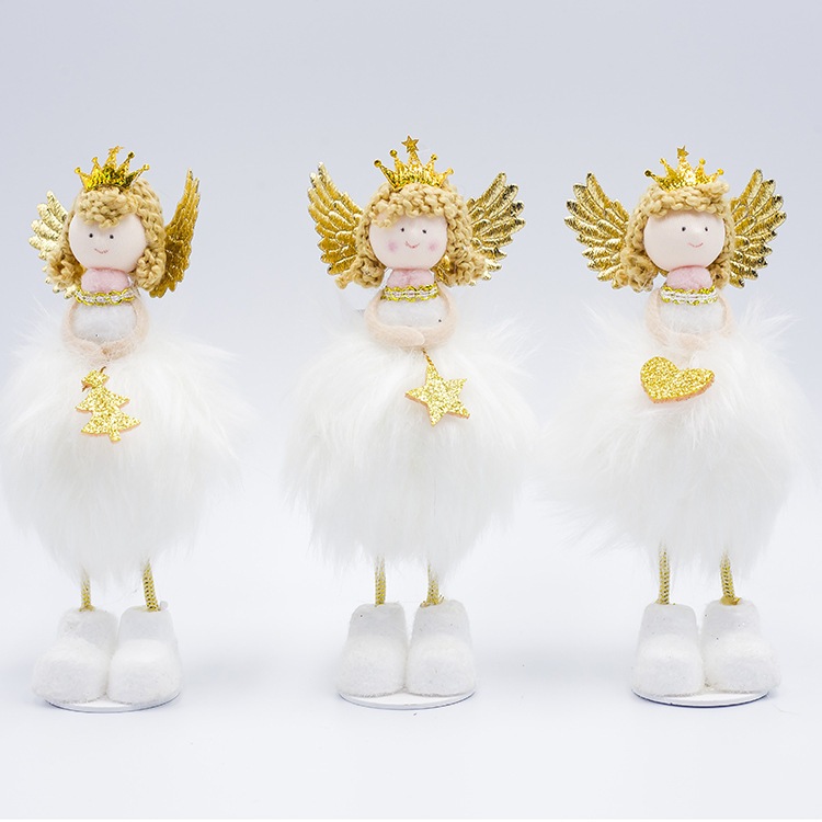 Phụ Kiện Vải Bông Bé Vương Miện VB77 Treo Cây Thông Noel Phụ Kiện Trang Trí Giáng Sinh (Mẫu Ngẫu Nhiên)