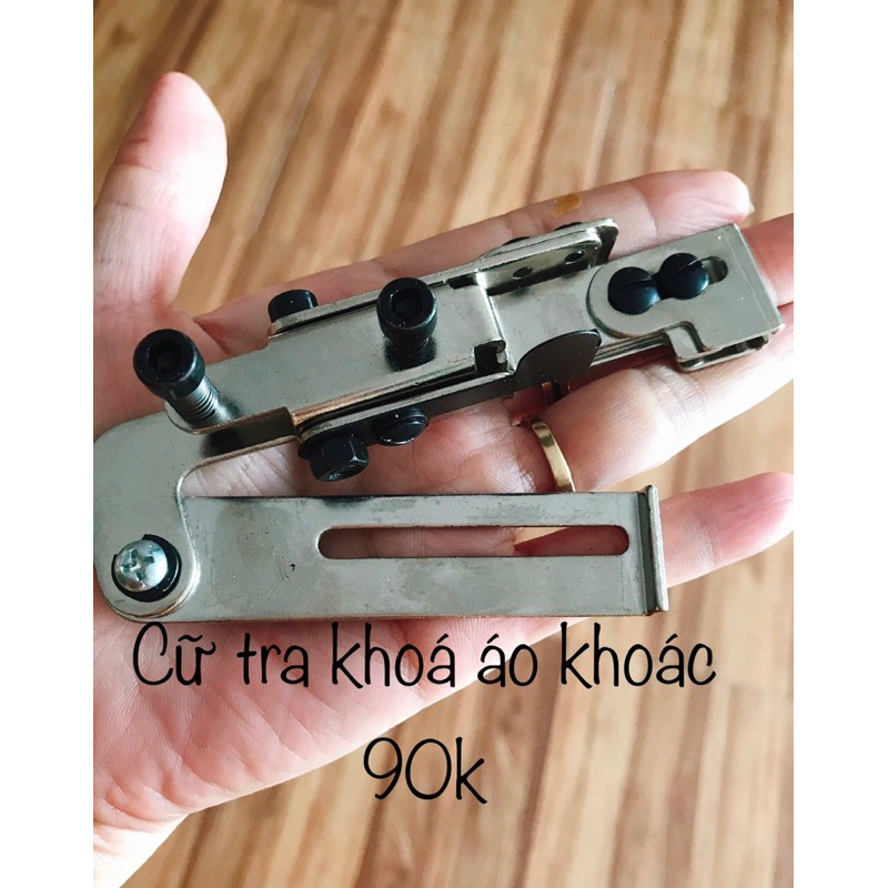 Cữ tra dây khóa kéo- cữ chạy dây khóa