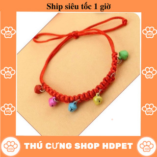 VÒNG CỔ NHIỀU CHUÔNG DÀNH CHO THÚ CƯNG