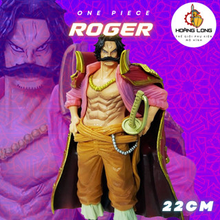 Mô hình Gol D. Roger 22 cm, figure One Piece, quà tặng Sưu tầm Độc đáo, trang trí PC, bàn làm việc (phụ kiện Hoàng Long)