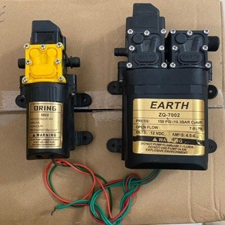 Mô tơ bơm gắn bình xịt điện- máy bơm tăng áp mini 12v dùng phun thuốc phun sương tiện lợi