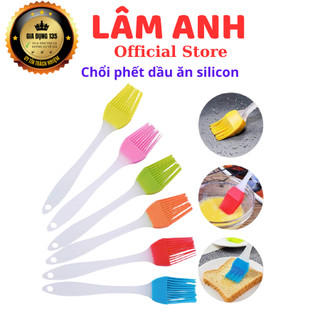 Chổi quét dầu, bơ silicon chịu nhiệt  Cọ quết dầu ăn silicon